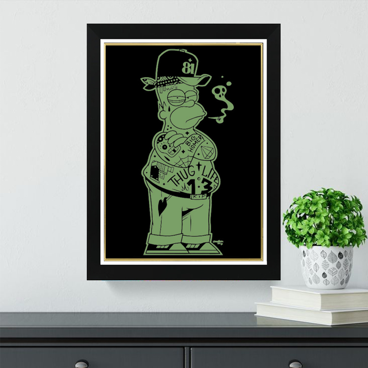 Tableau Photo-lumineux | Homer Simpson