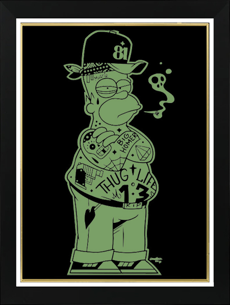 Tableau Photo-lumineux | Homer Simpson – Image 2