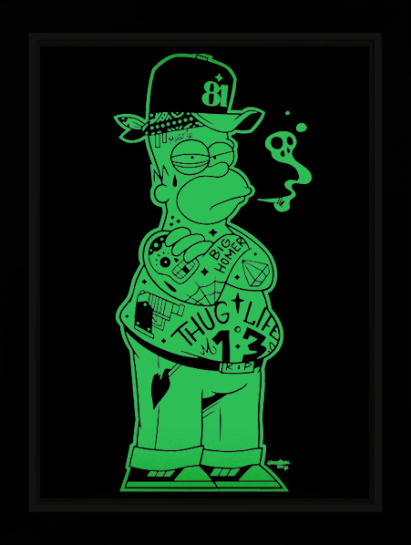 Tableau Photo-lumineux | Homer Simpson – Image 4