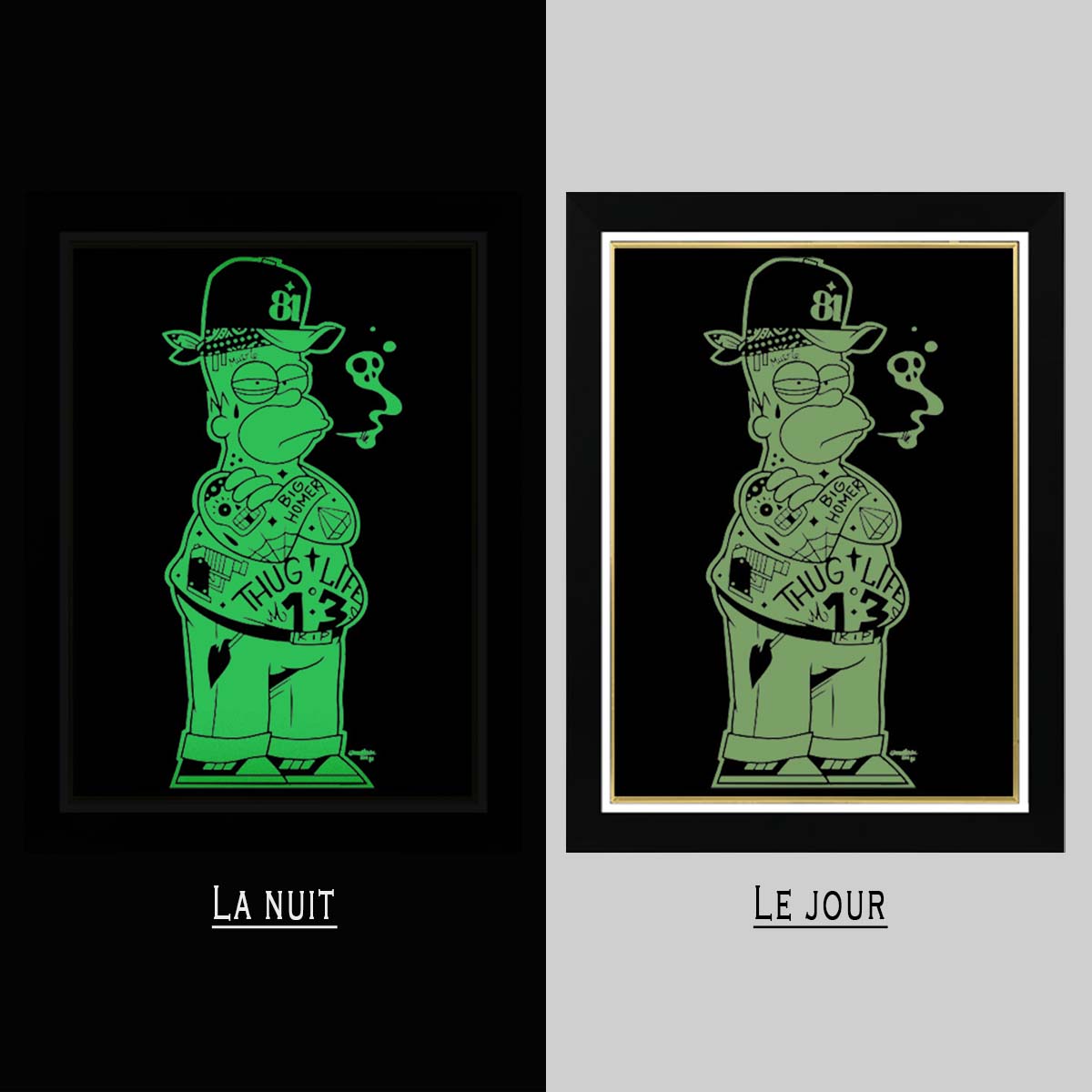 Tableau Photo-lumineux | Homer Simpson – Image 5