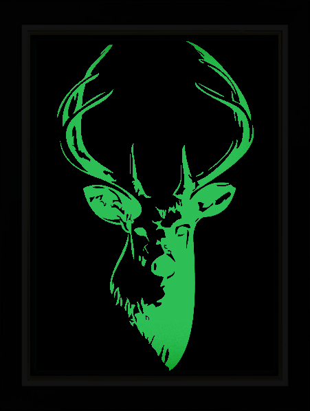 Tableau Photo-lumineux | Gazelle – Image 3