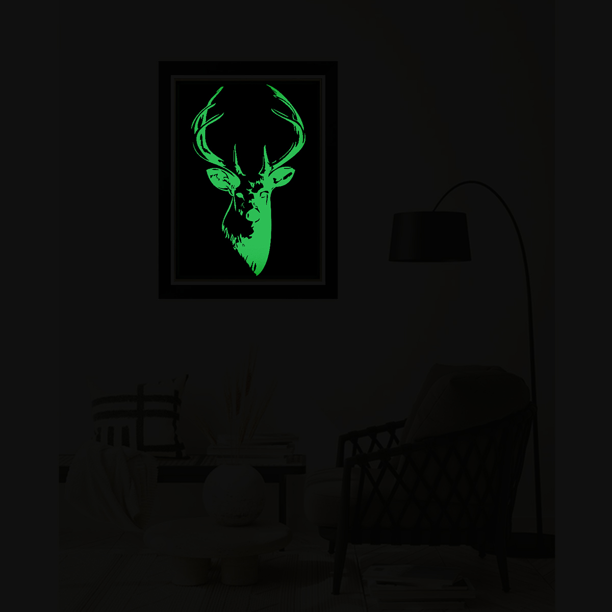 Tableau Photo-lumineux | Gazelle – Image 5