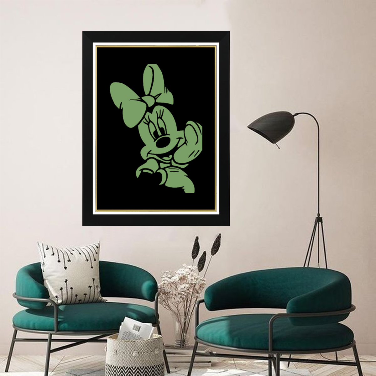 Tableau Photo-lumineux | Minnie mouse