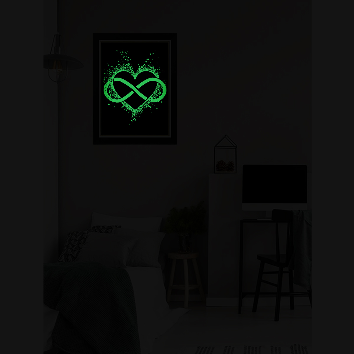 Tableau Photo-lumineux | Cœur – Image 5