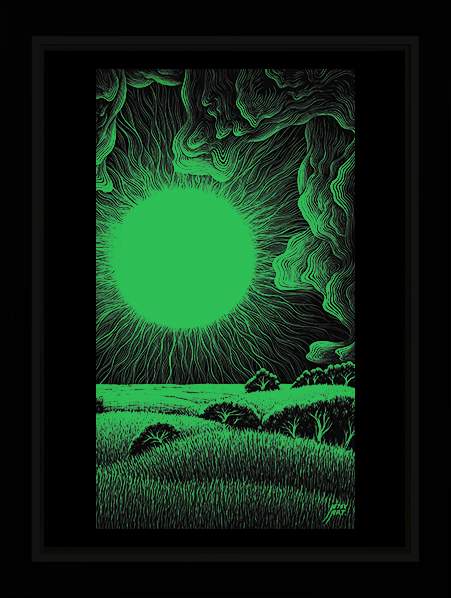 Tableau Photo-lumineux | Soleil – Image 3