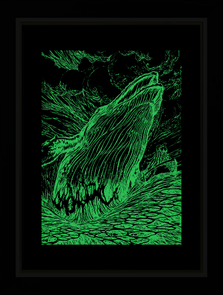 Tableau Photo-lumineux | Baleine – Image 3