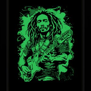Tableau Photo-lumineux | Bob marley