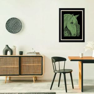 Tableau Photo-lumineux | Cheval
