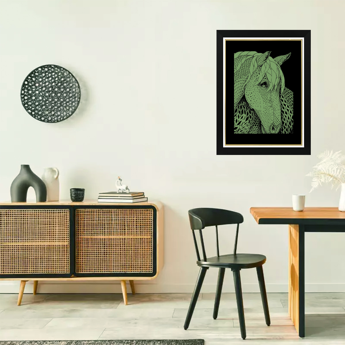 Tableau Photo-lumineux | Cheval