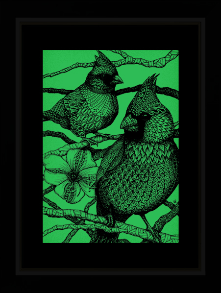 Tableau Photo-lumineux | Oiseaux – Image 3