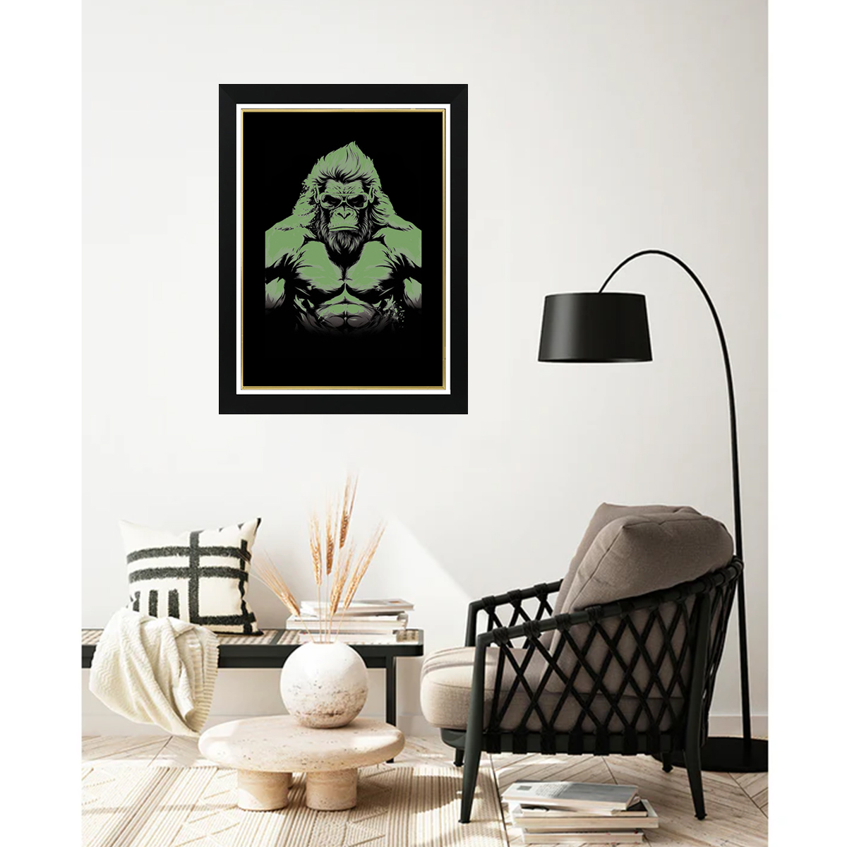 Tableau Photo-lumineux | Gorille