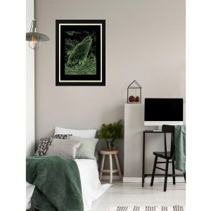 Tableau Photo-lumineux | Baleine