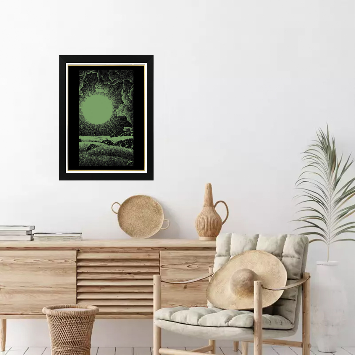 Tableau Photo-lumineux | Soleil