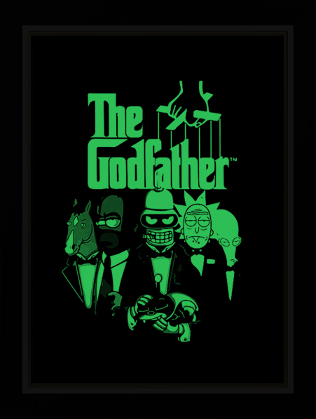 Tableau Photo-lumineux | The good father – Image 4