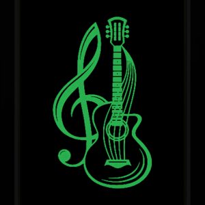 Tableau Photo-lumineux | Guitare