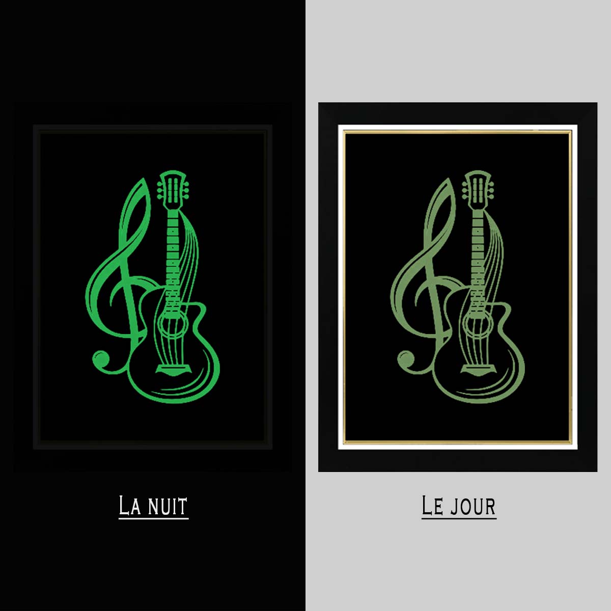 Tableau Photo-lumineux | Guitare – Image 5