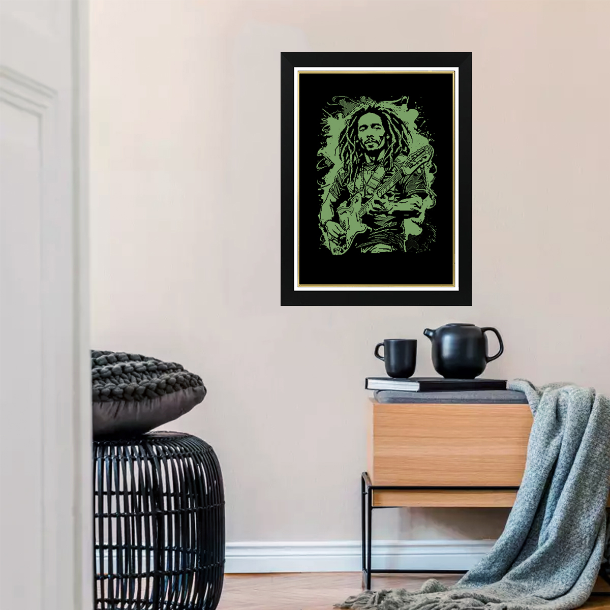 Tableau Photo-lumineux | Bob marley