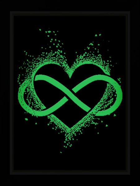 Tableau Photo-lumineux | Cœur – Image 3