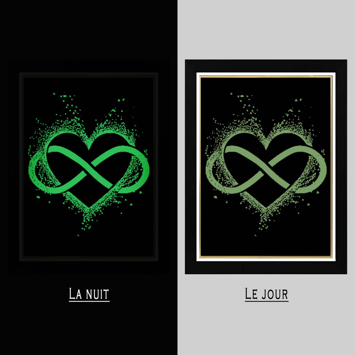 Tableau Photo-lumineux | Cœur – Image 4