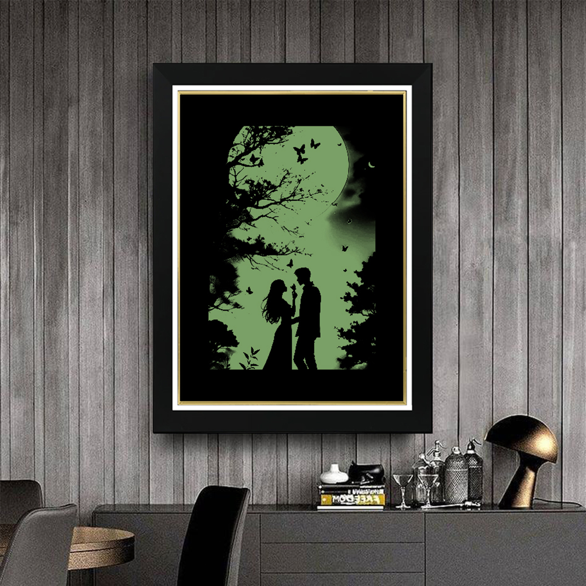 Tableau Photo-lumineux | Amour