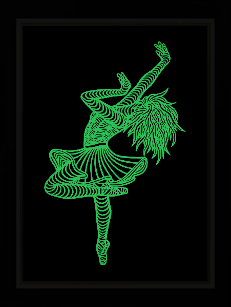 Tableau Photo-lumineux | Danse – Image 4