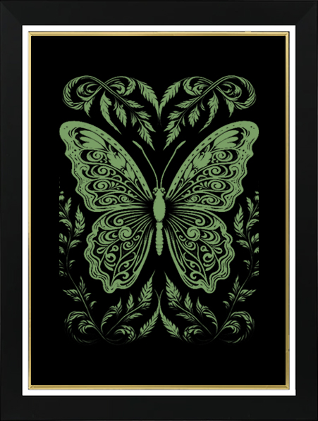 Tableau Photo-lumineux | Papillon – Image 2