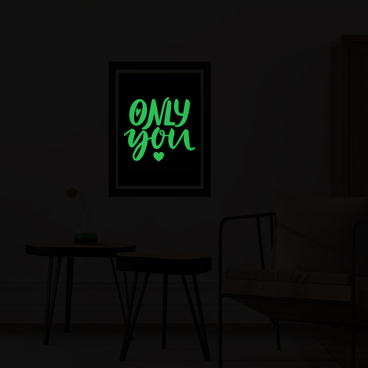 Tableau Photo-lumineux | Only you – Image 2