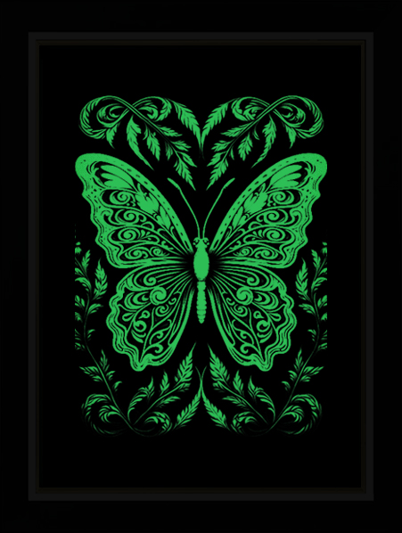 Tableau Photo-lumineux | Papillon – Image 3