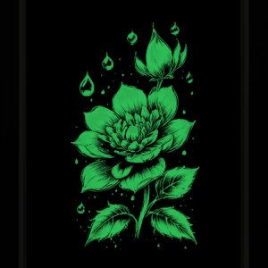 Tableau Photo-lumineux | Fleur