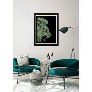 Tableau Photo-lumineux | Lion