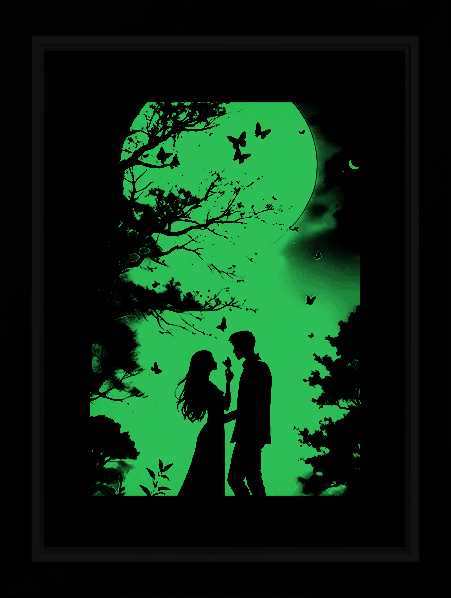 Tableau Photo-lumineux | Amour – Image 3