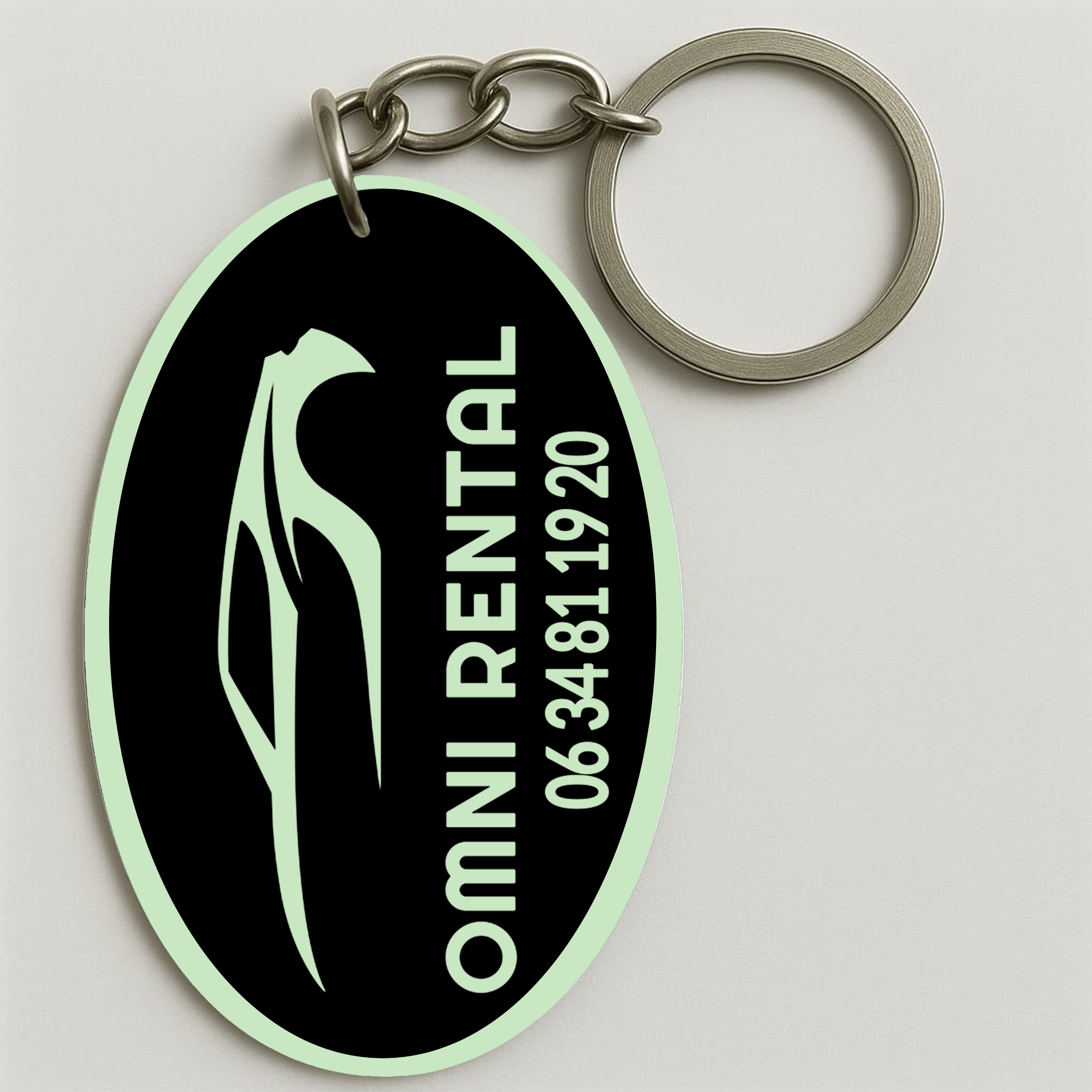 Porte-clés | Logo Personnalisé Location de Voiture