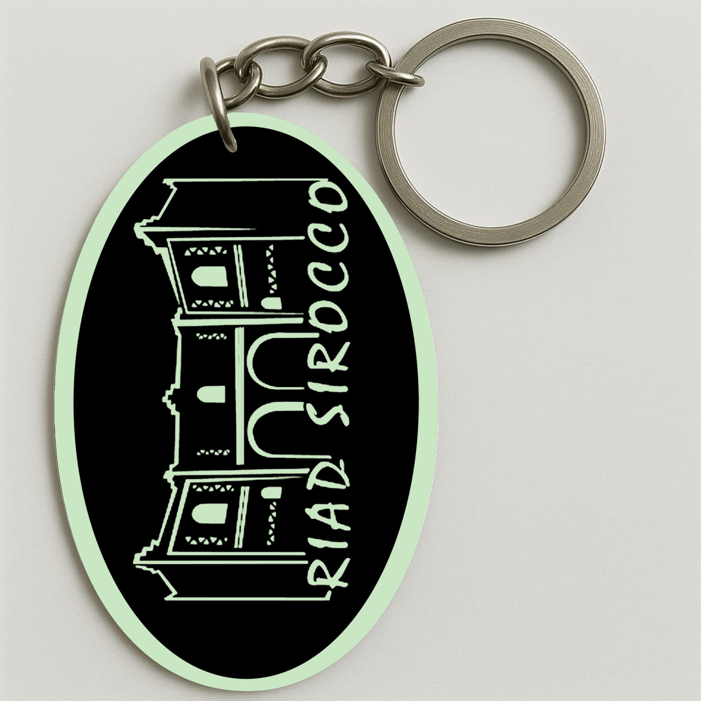 Porte-clés | Logo Personnalisé Riad