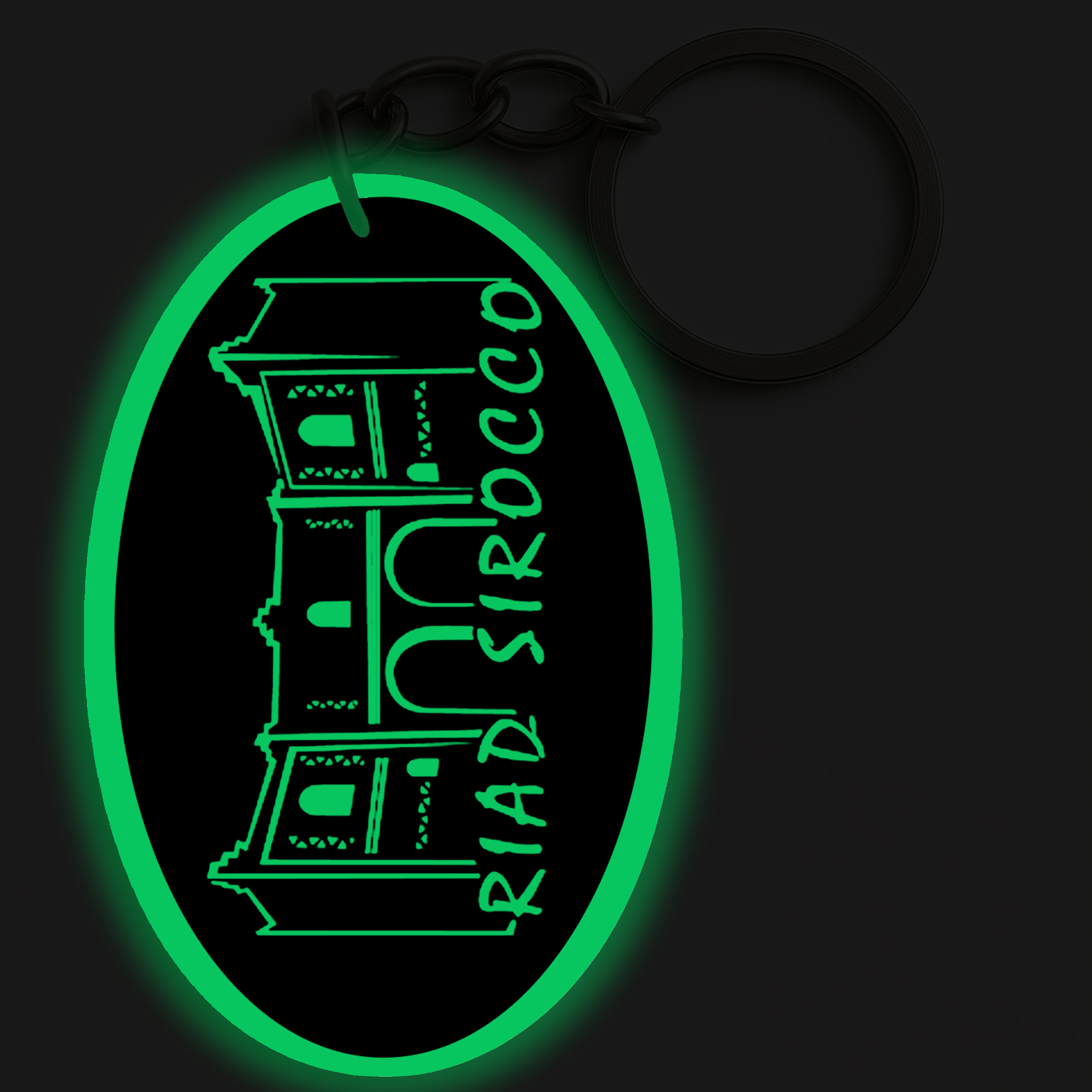 Porte-clés | Logo Personnalisé Riad – Image 2