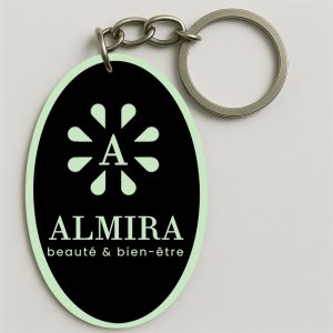 Porte-clés | Logo Personnalisé Almira beauté