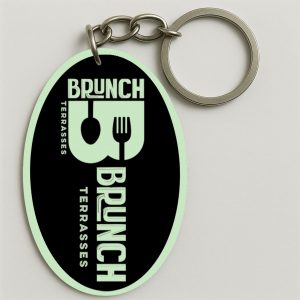 Porte-clés | Logo Personnalisé Restaurant