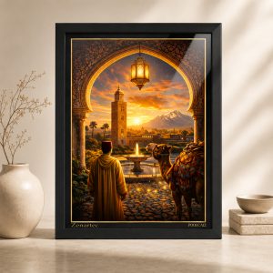 Horizon des Sultans tableau photoluminescent jour