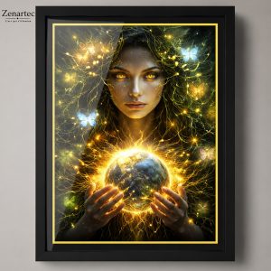 Essence Vitale — Tableau photoluminescent