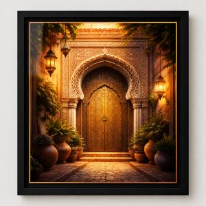 porte impérial tableau photoluminescent jour