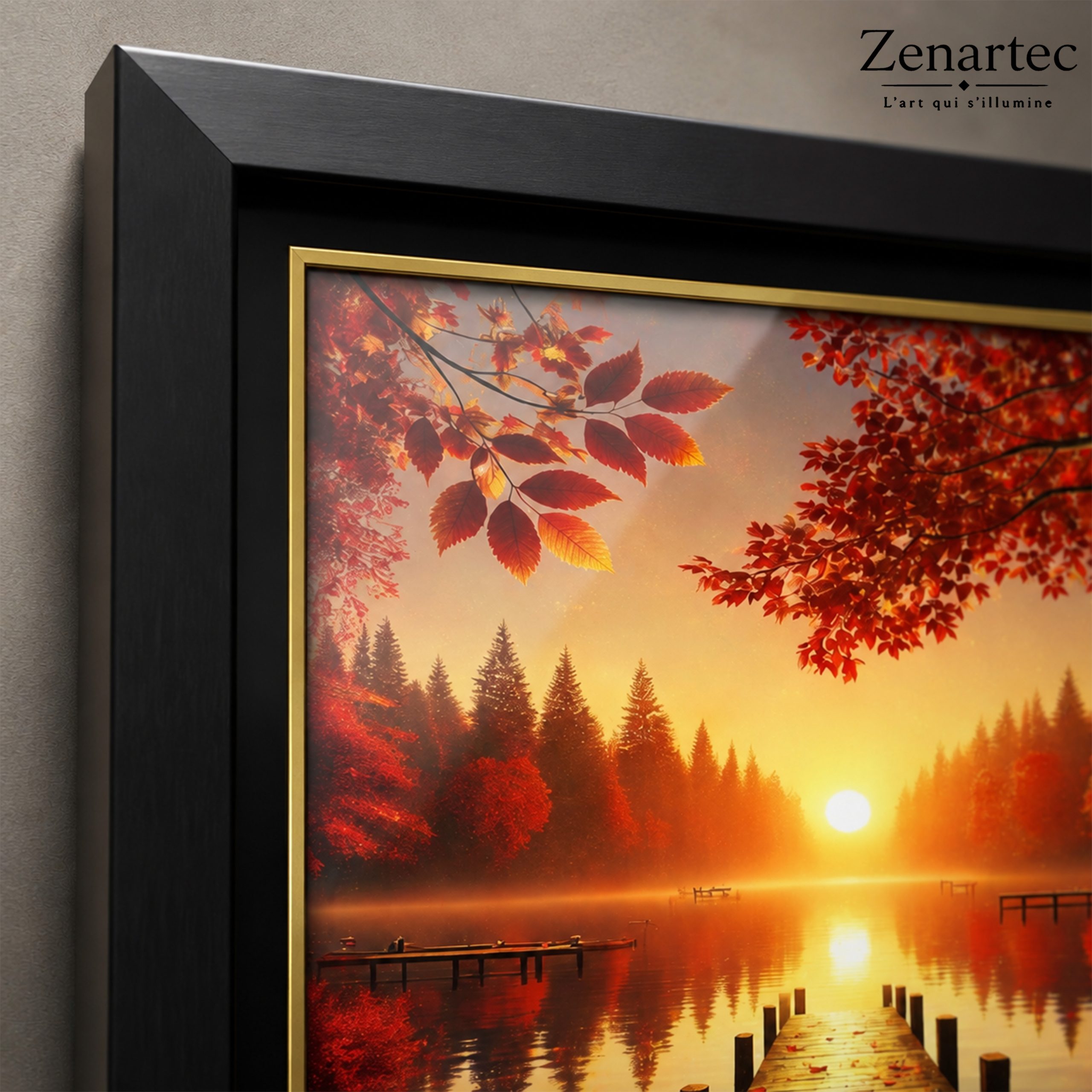 Horizon d’Automne— Tableau photoluminescent – Image 5