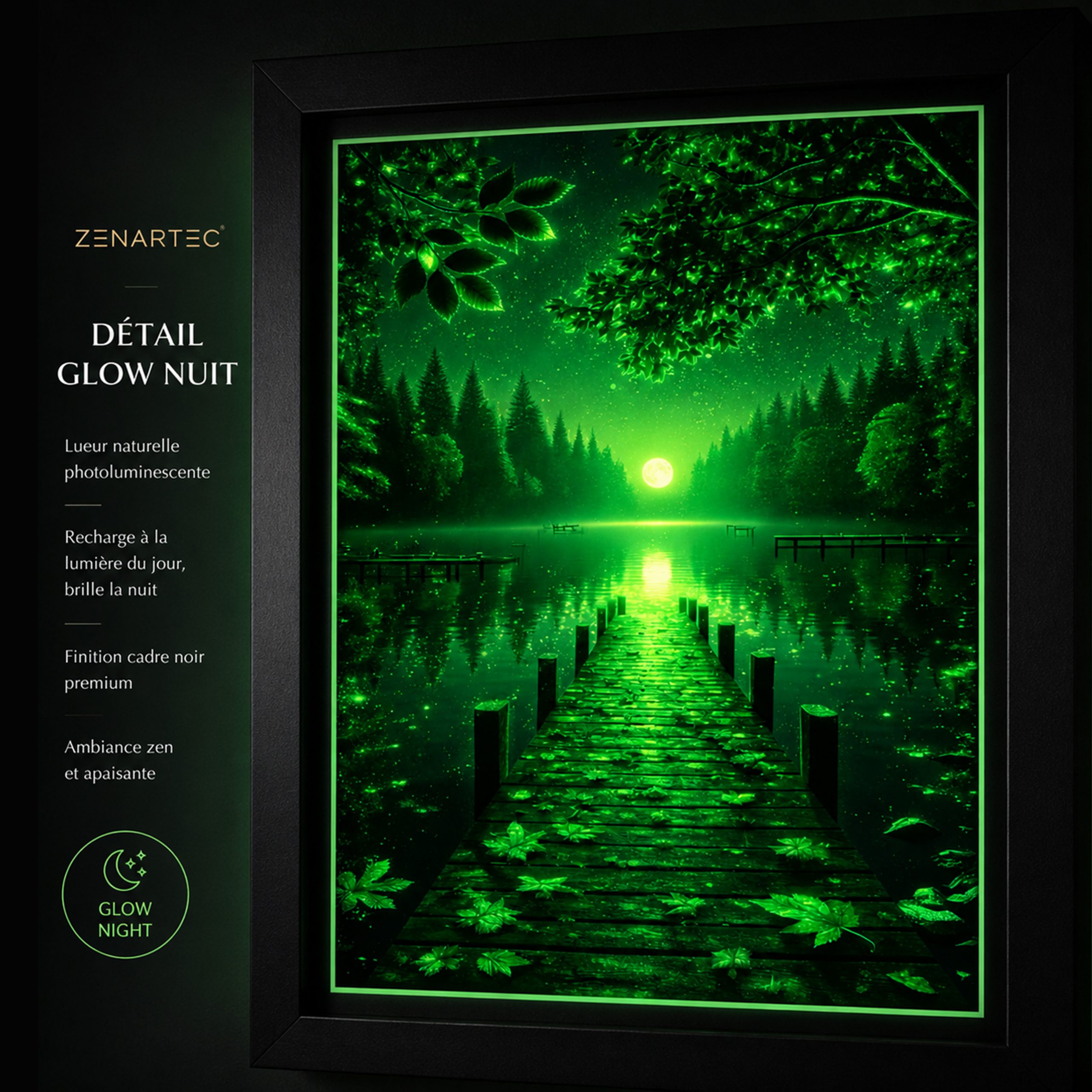 Horizon d’Automne— Tableau photoluminescent – Image 7