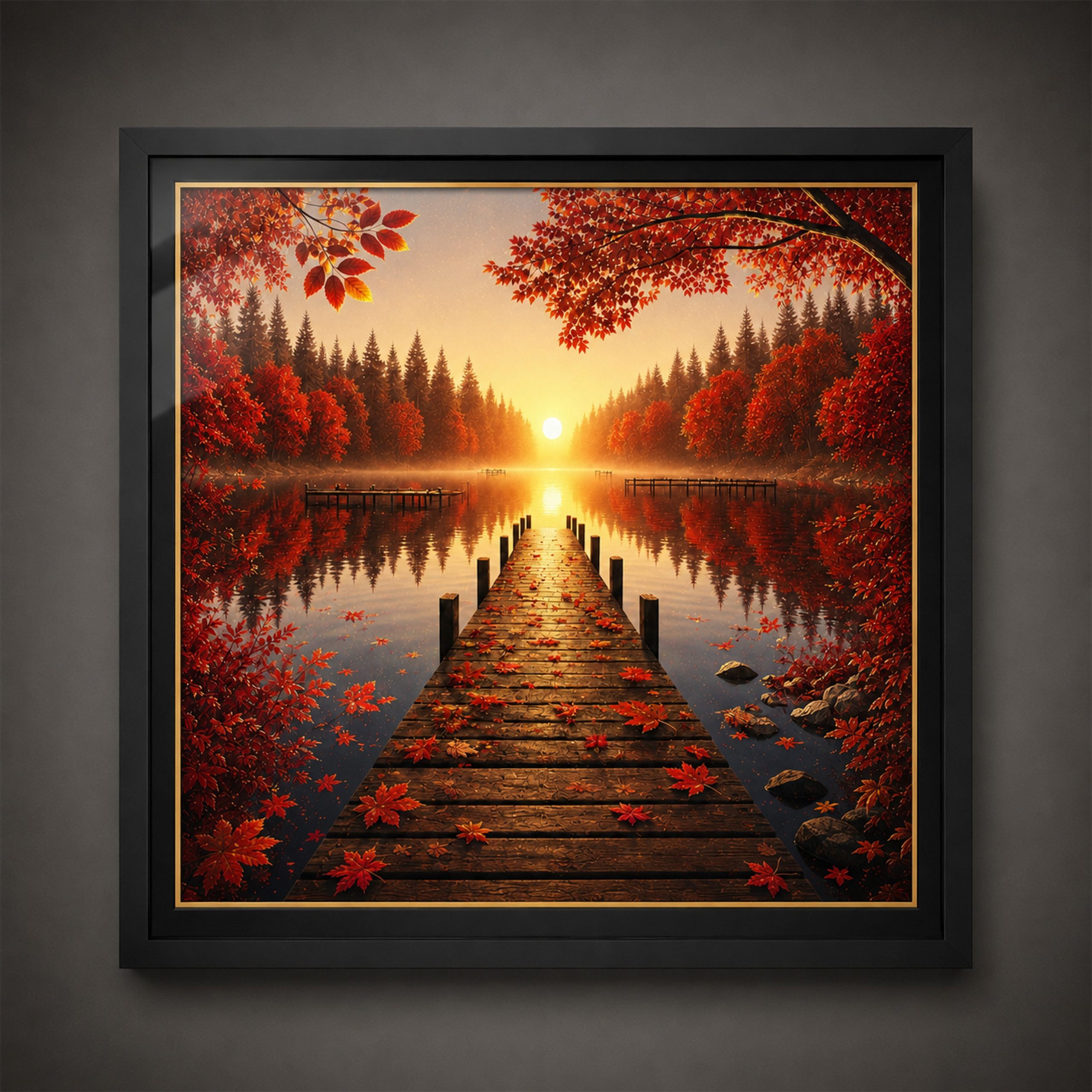 Horizon d’Automne— Tableau photoluminescent – Image 8