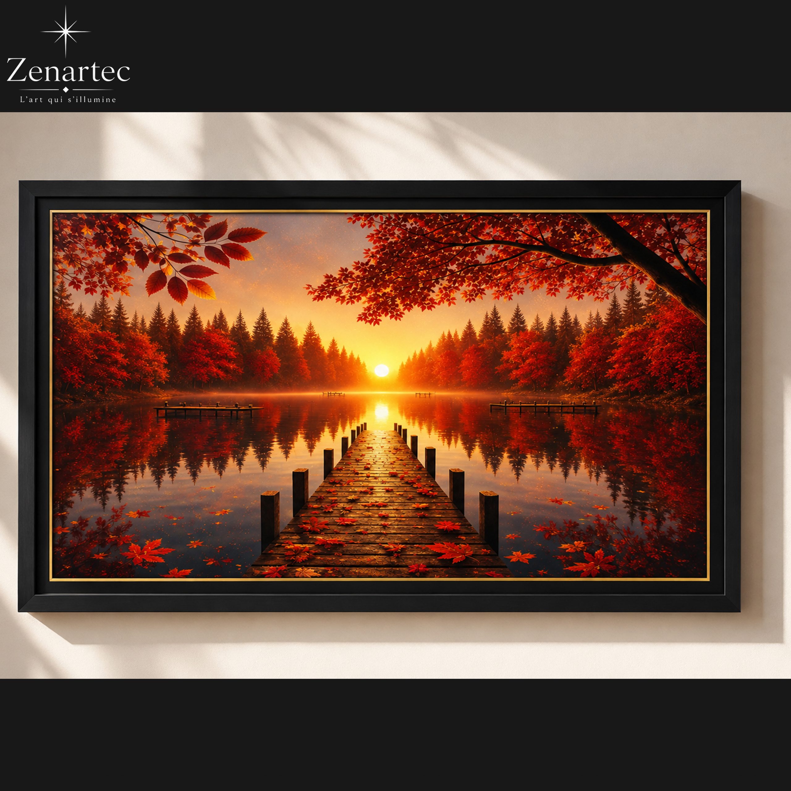 Horizon d’Automne— Tableau photoluminescent – Image 9