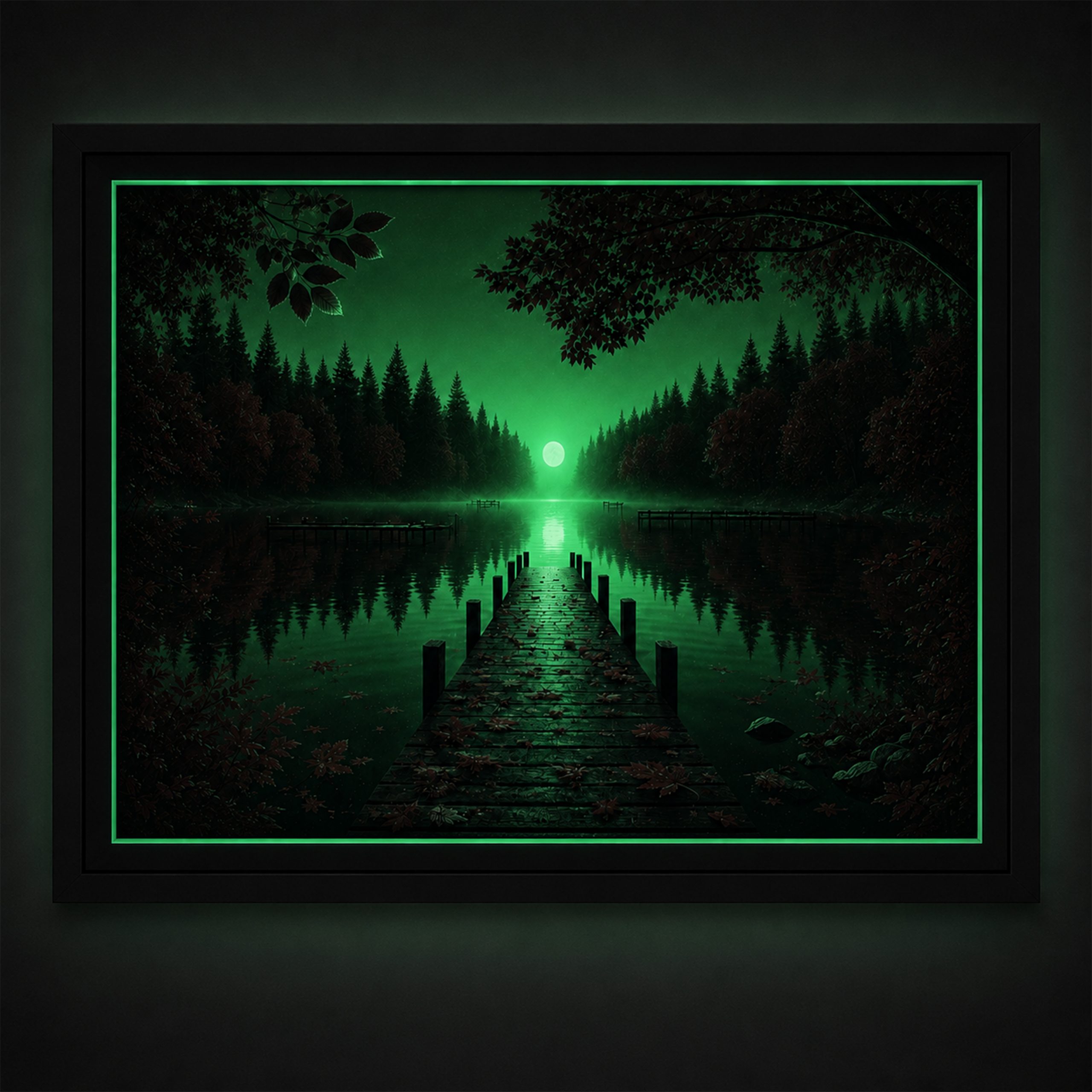 Horizon d’Automne— Tableau photoluminescent – Image 10