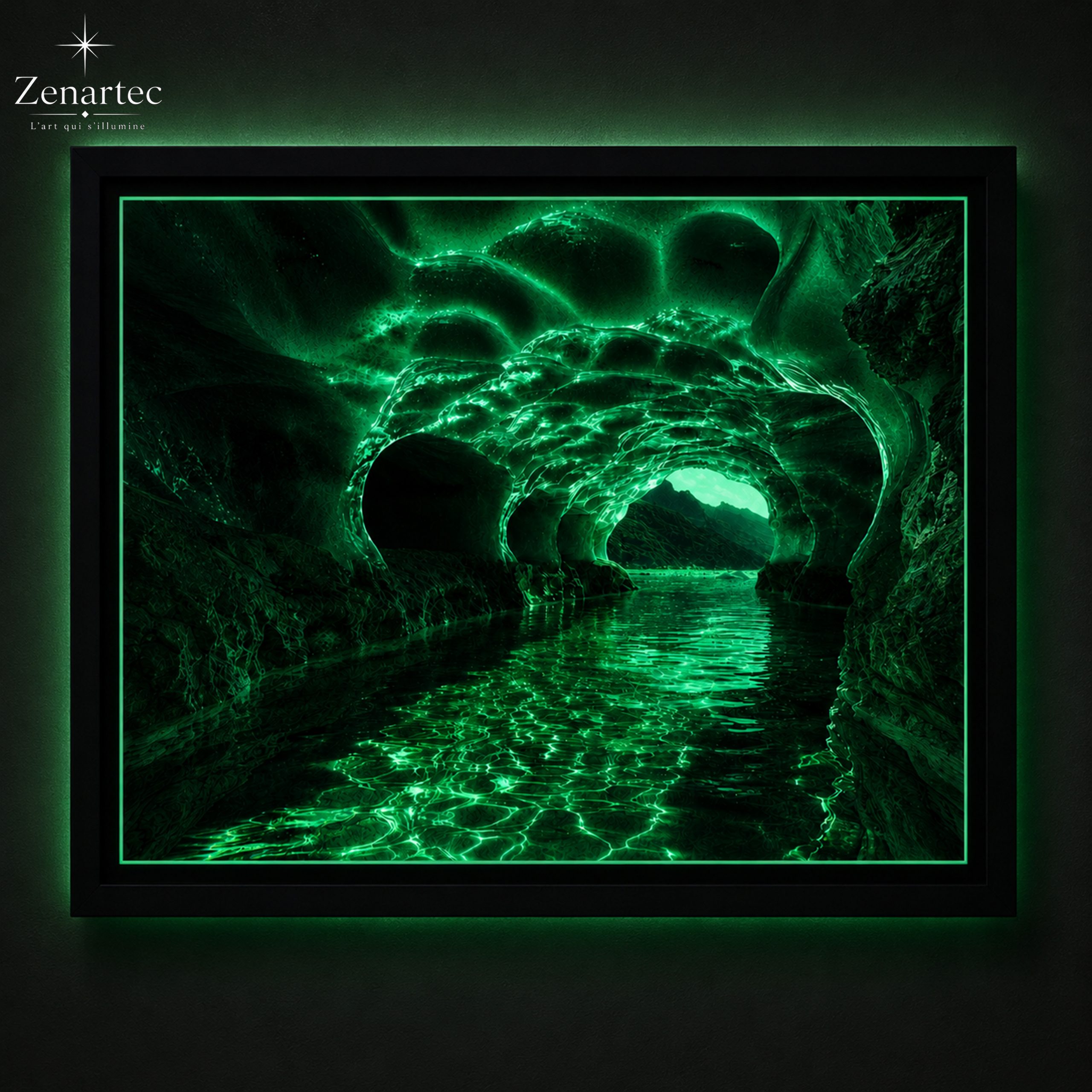Tableau Sanctuaire Cristallin vu de trois quarts